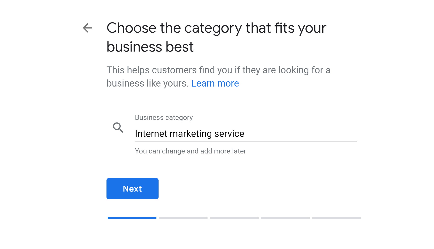 step 3b - verify google my business