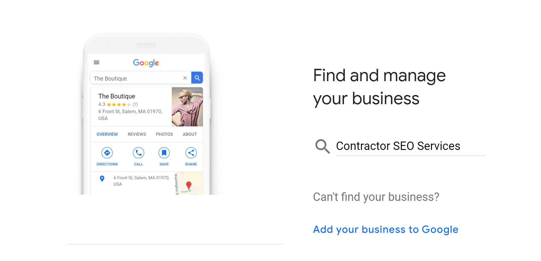 step 3 - verify google my business