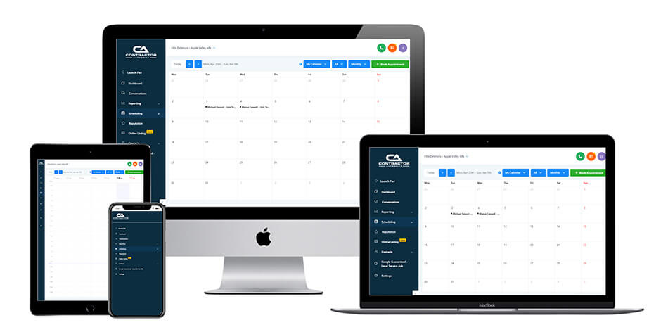 Contractor Authority Web App – Calendar Contractor Authority Web App - Calendar
