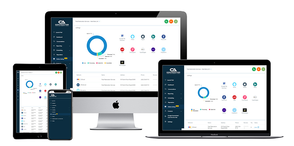 Contractor Authority Web App – Citations Contractor Authority Web App - Citations
